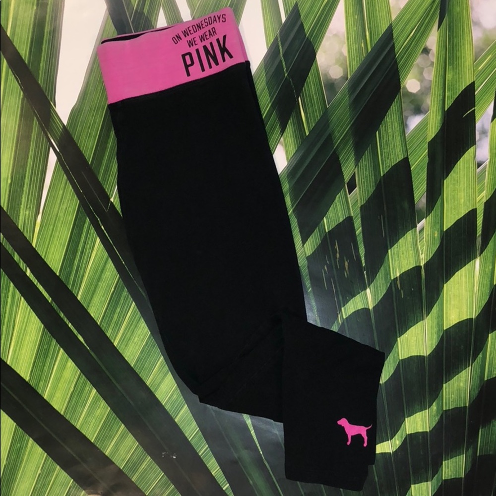 VS PINK leggings yoga mean girls